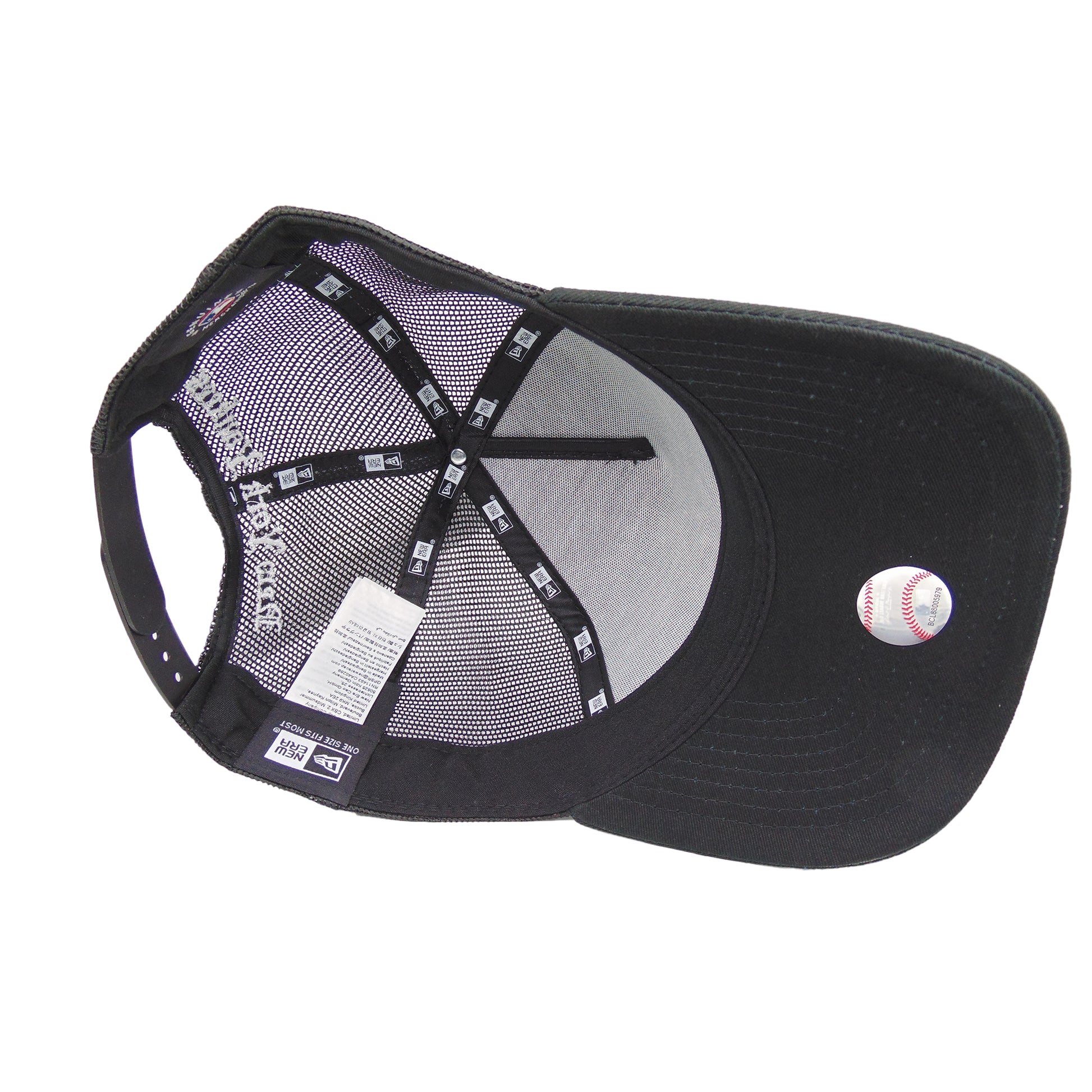 New York Yankees New Era Trucker Cap Black