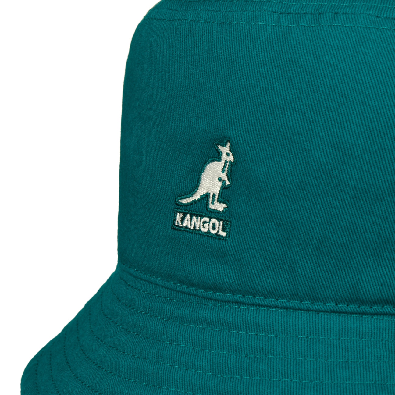 Kangol washed Bucket Marine Teal