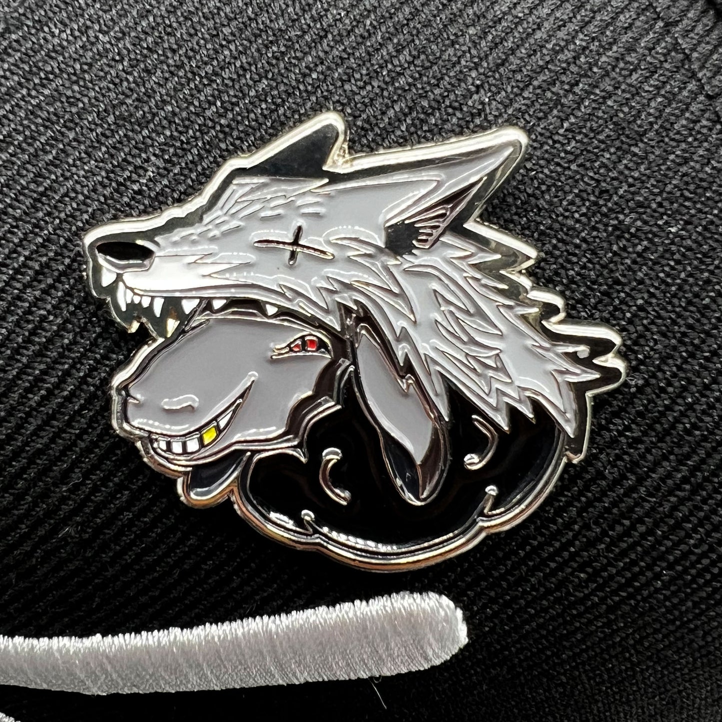 JustfFitteds False Flack Black Sheep Metal Pin