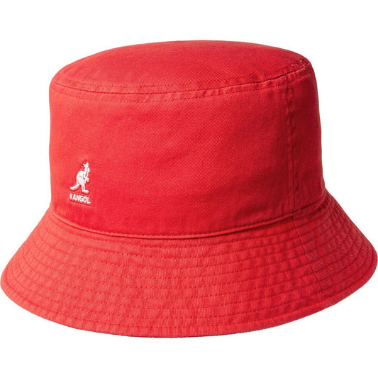 Kangol washed Bucket Cherry Glow