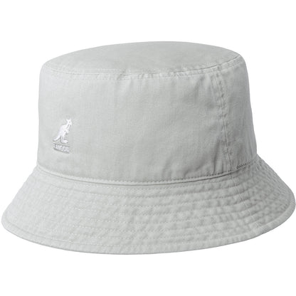 Kangol washed Bucket Moonstruck grey Front View