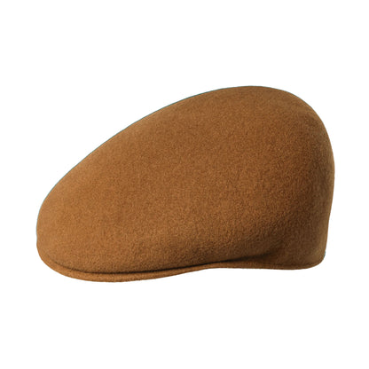 Kangol Wool 504 Cap Rustic Caramel brown Side View