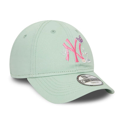 KIDS Yankees 9FORTY New Era Cap lite green green Additional View