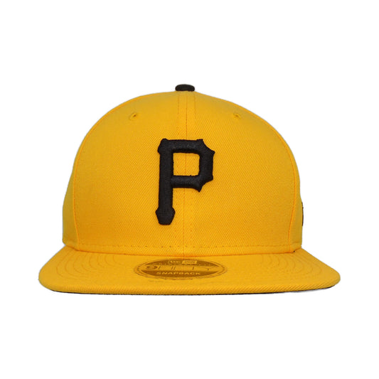 Pittsburgh Pirates Custom New Era 9FIFTY Snapback Cap yellow