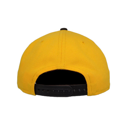 Pittsburgh Pirates Custom New Era 9FIFTY Snapback Cap yellow yellow Back View