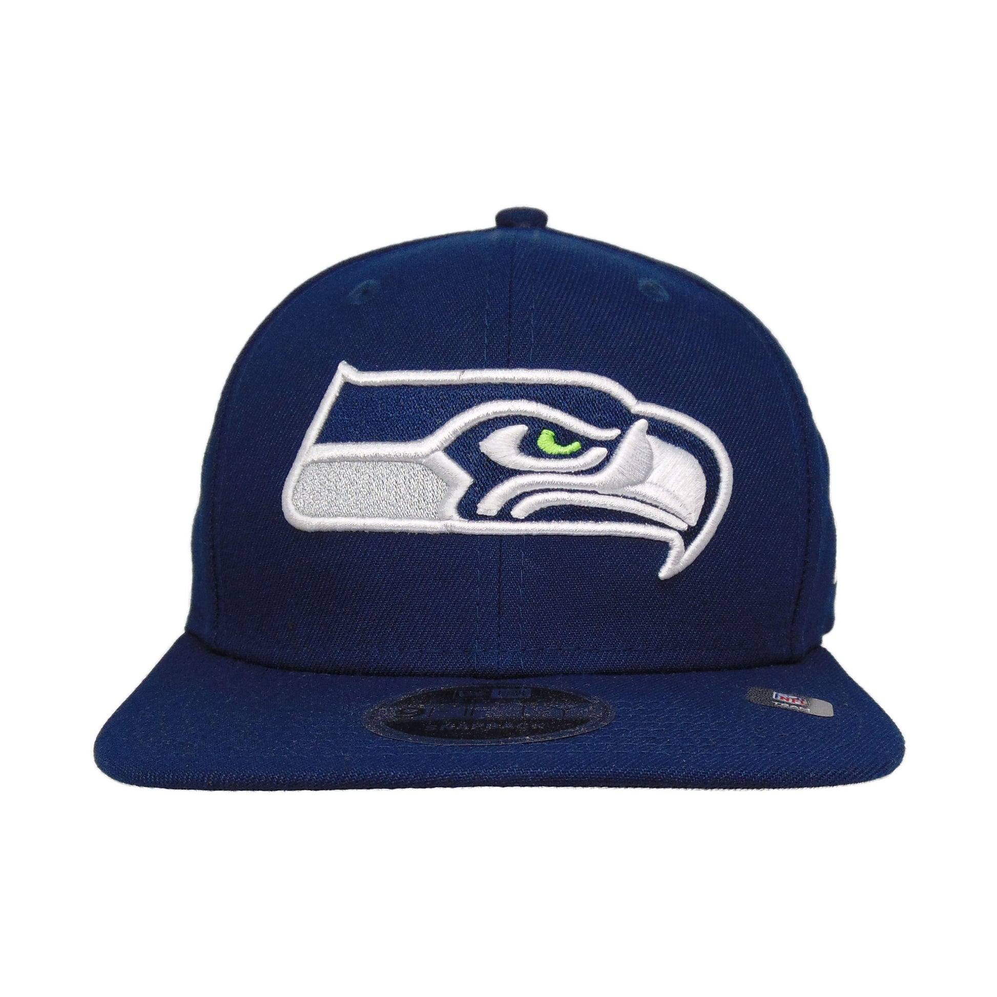 Seattle Seahawks Custom New Era 9FIFTY Snapback Cap blue – JustFitteds