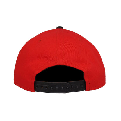 Kansas City Chiefs Custom New Era 9FIFTY Snapback Cap Red red
black  Back View