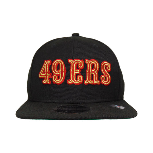 San Francisco 49ers Custom New Era 9FIFTY Snapback Cap Black