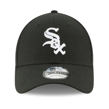 THE LEAGUE Chicago White Sox 9FORTY New Era Cap black 
white Front View