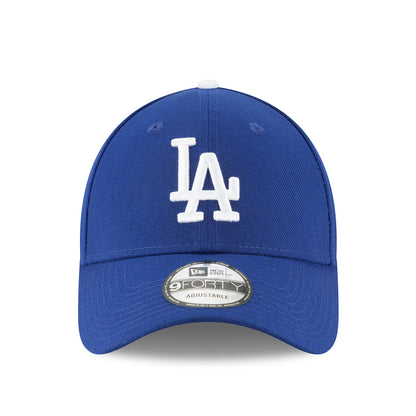 THE LEAGUE Los Angeles Dodgers 9FORTY New Era Cap navy
white Front View