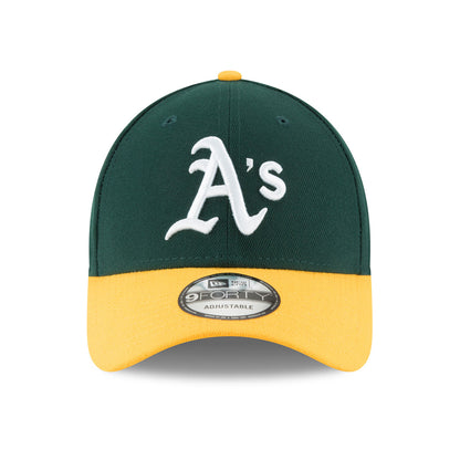 THE LEAGUE Oakland Athletics 9FORTY New Era Cap navy
white Front View