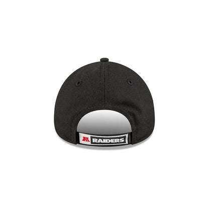 THE LEAGUE Las Vegas Raiders 9FORTY New Era Cap black 
white Back View