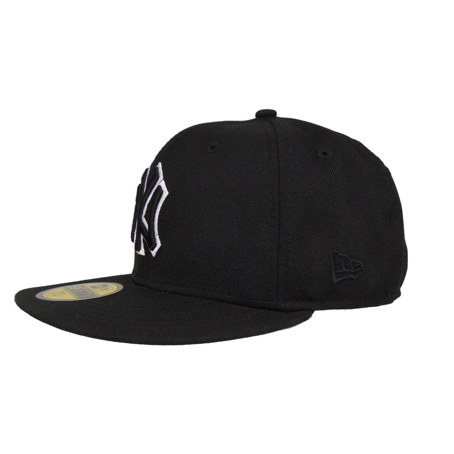 New York Yankees Custom New Era 59FIFTY Cap Black outline