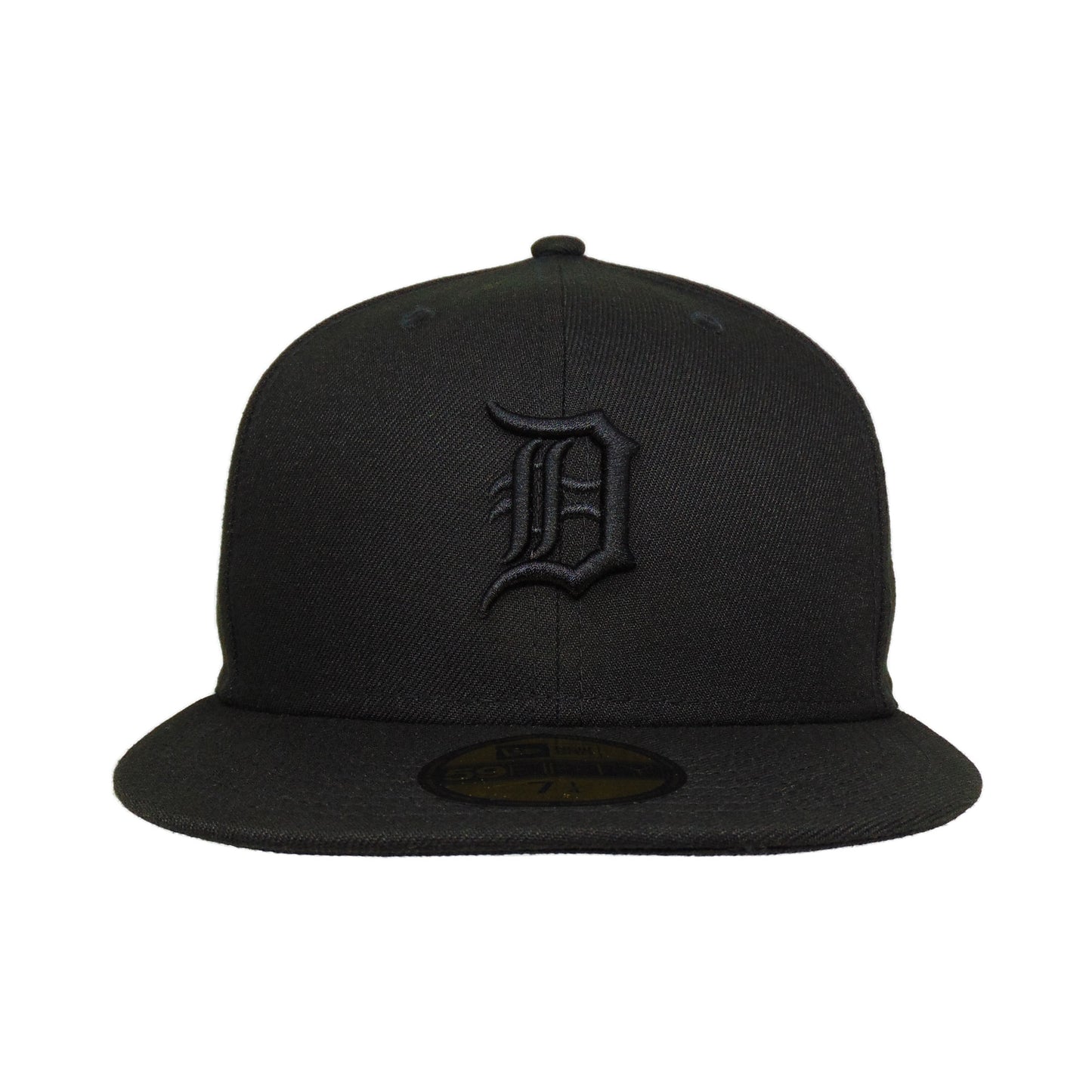 Detroit Tigers Custom New Era 59FIFTY Cap Black on Black