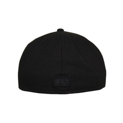 Detroit Tigers Custom 59FIFTY New Era Cap Blackout navy Back View