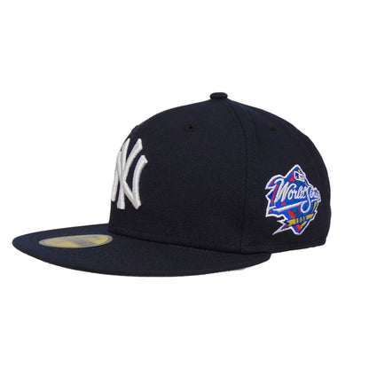 New York Yankees Custom New Era 59FIFTY Cap navy WS1999 navy Side View