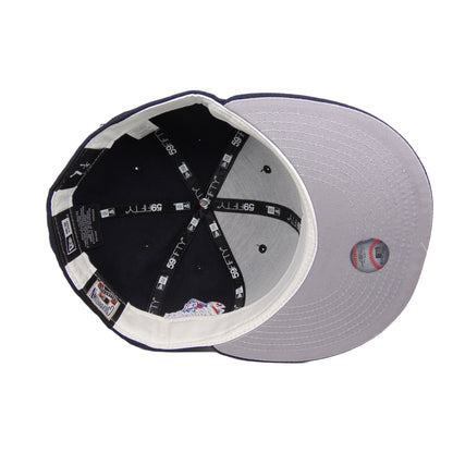 New York Yankees Custom New Era 59FIFTY Cap navy WS1999 navy Undervisor View