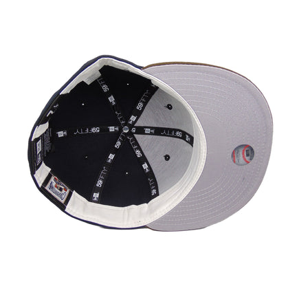 New York Yankees Custom New Era 59FIFTY Cap navy brown navy
brown Additional View