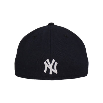 New York Yankees Custom New Era Cap Bronx Bombers Glow navy Undervisor View