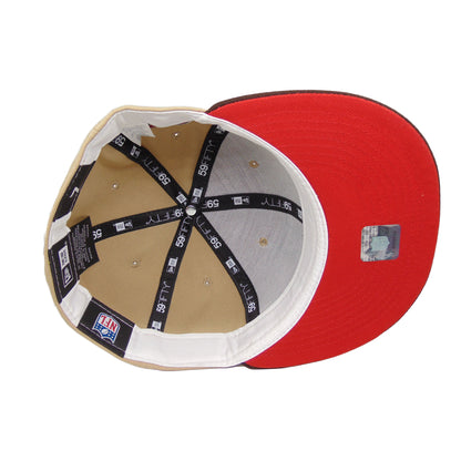 Tampa Bay Buccaneers Custom New Era 59FIFTY Cap Camel beige
brown Additional View