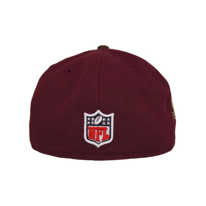Kansas City Chiefs Custom New Era 59FIFTY Cap maroon 40th maroon
brown Undervisor View