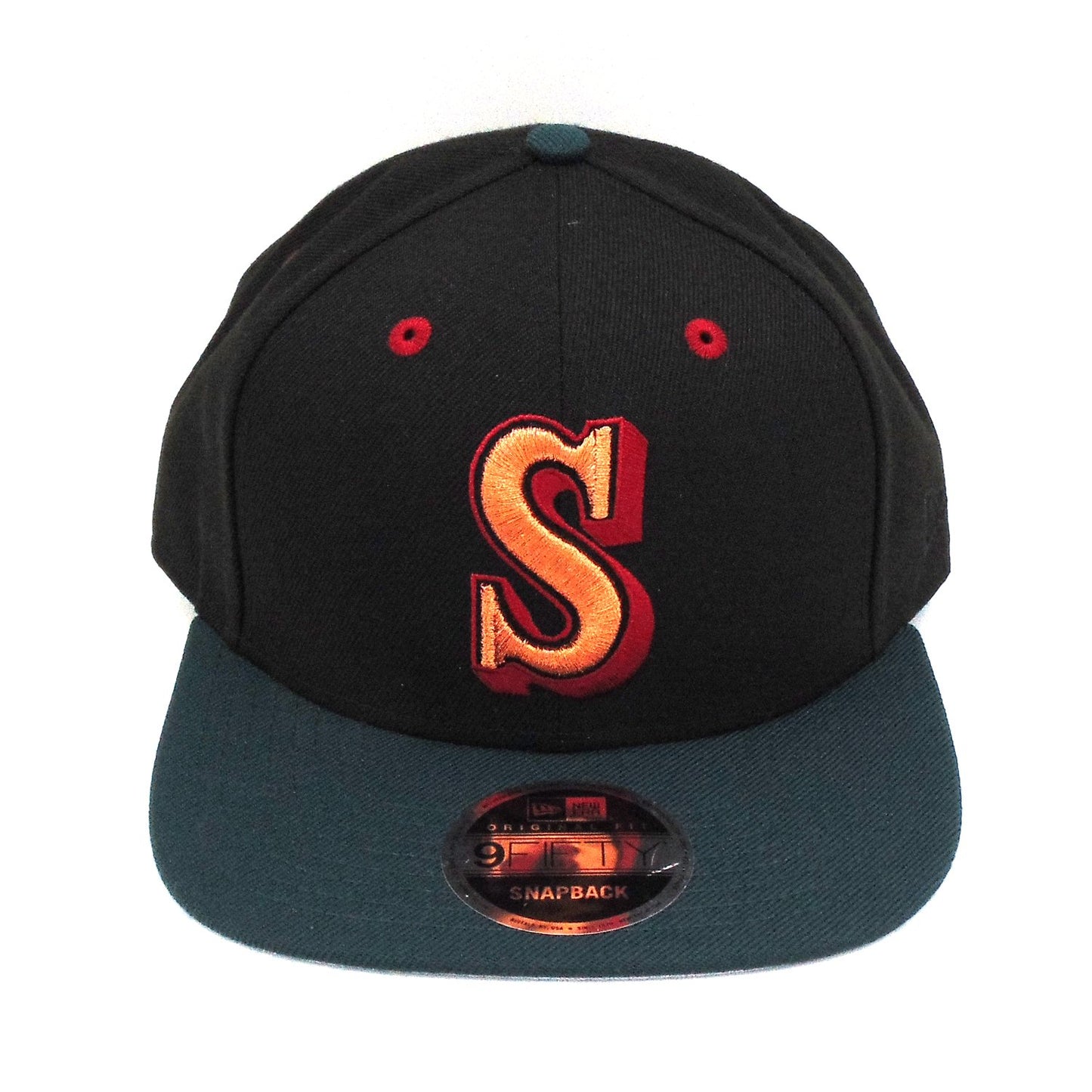 Seattle Mariners Custom New Era Snapback Cap Black