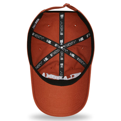 Oklahoma 9TWENTY New Era Cap burnt orange orange Additional View