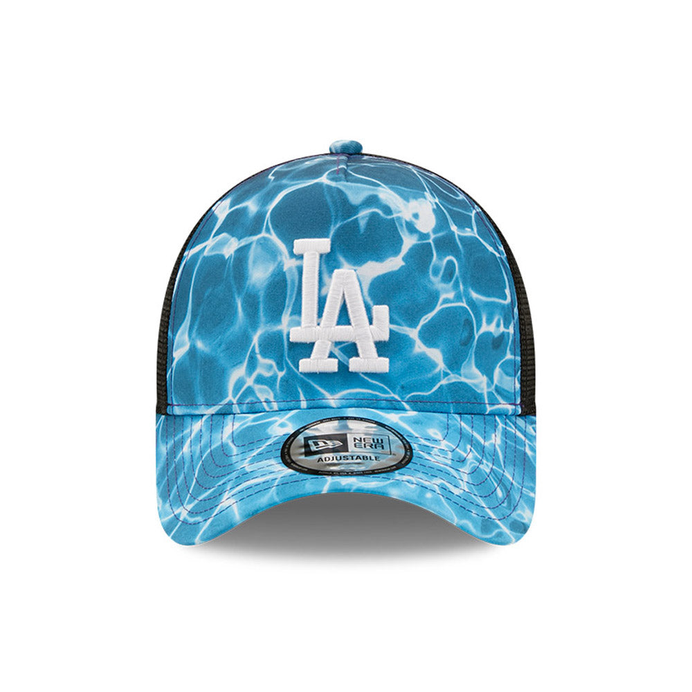 Los Angeles Dodgers New Era Trucker Cap Adjustable Aqua