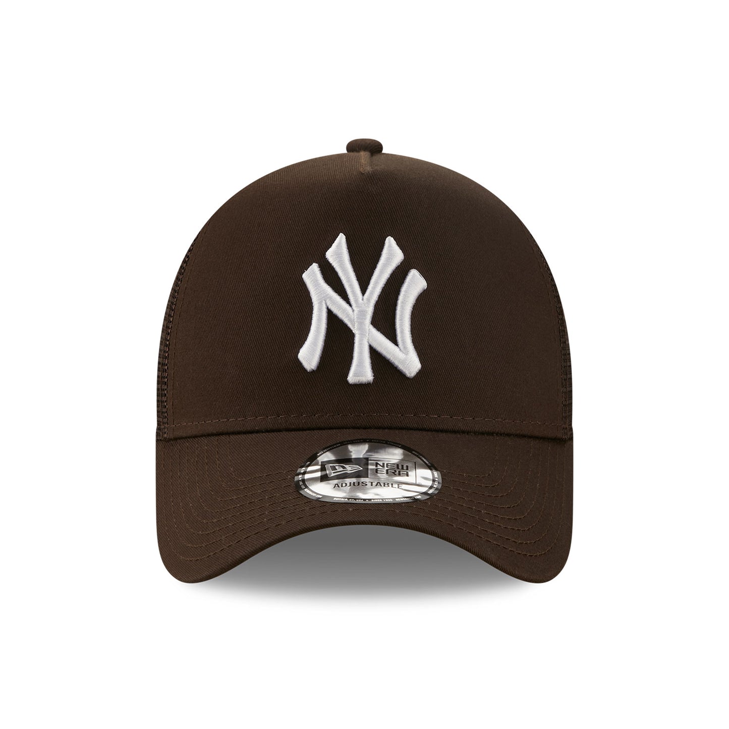 New York Yankees New Era Trucker Cap Adjustable brown
