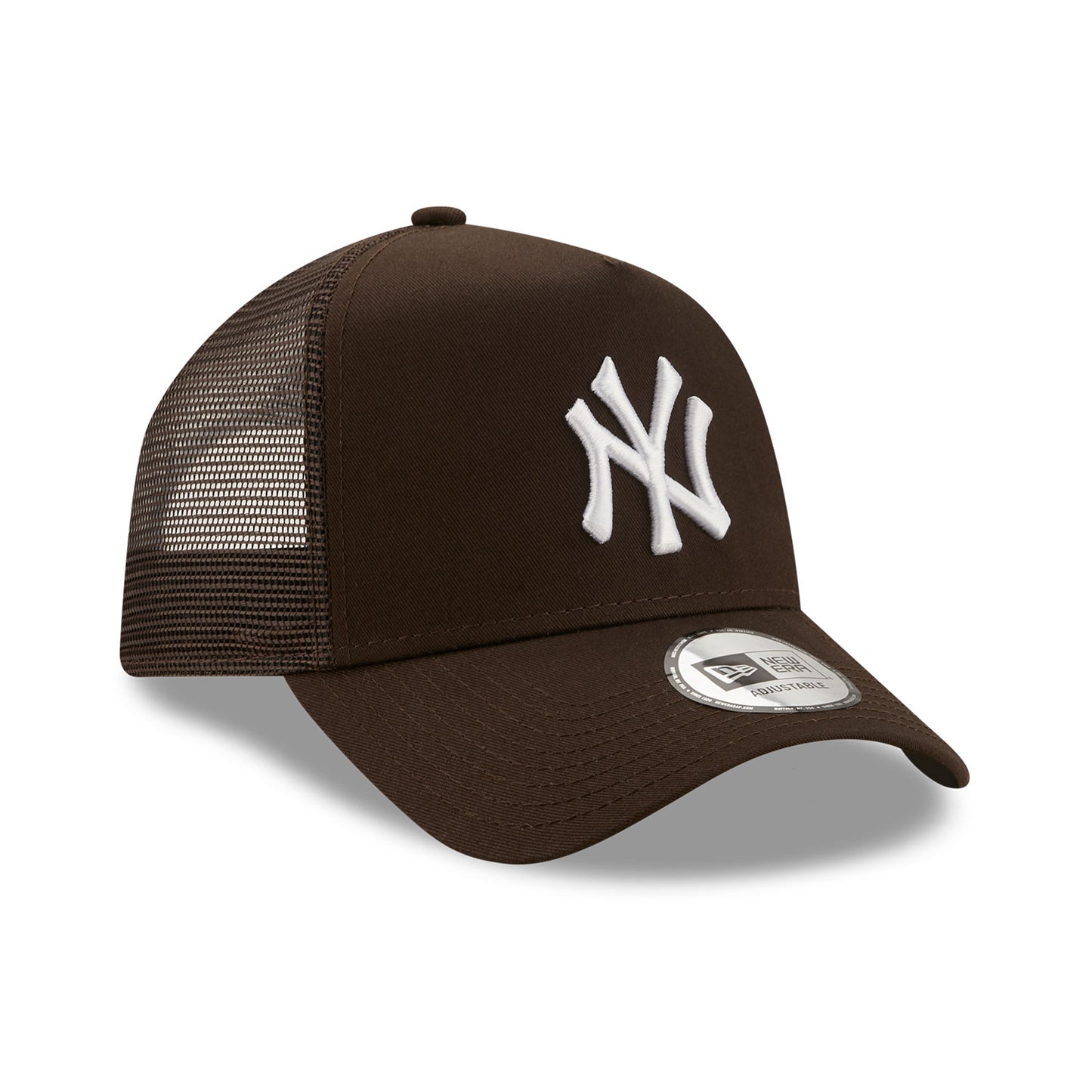 New York Yankees New Era Trucker Cap Adjustable brown