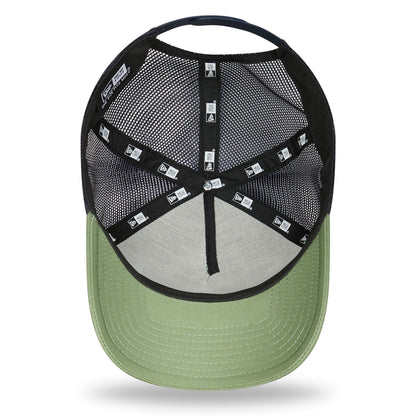 Los Angeles Stamp New Era Trucker Cap Adjustable black 
green Additional View