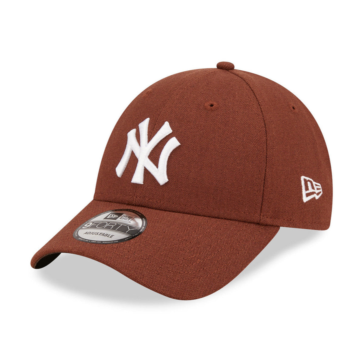 New York Yankees 9FORTY New Era Cap brown linen