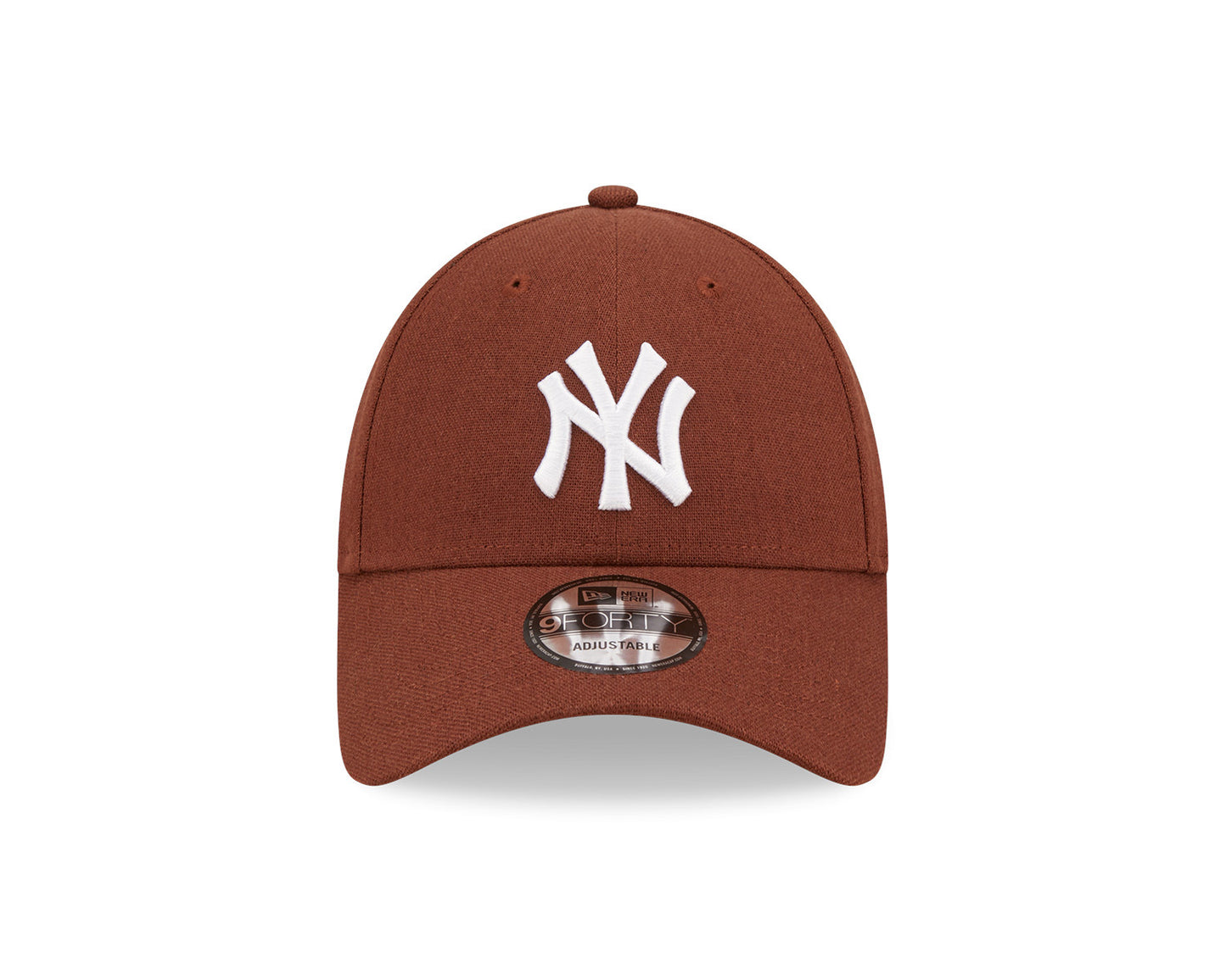 New York Yankees 9FORTY New Era Cap brown linen