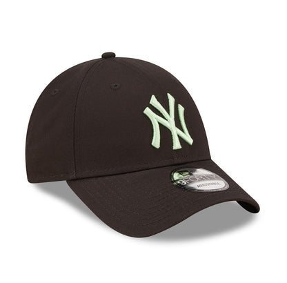 New York Yankees 9FORTY New Era Cap black black Back View