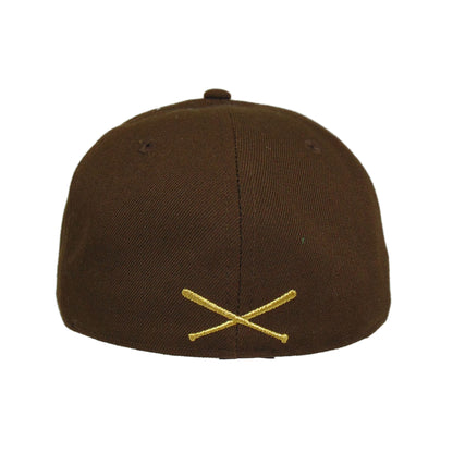 St. Pauli JF Exclusive New Era 59Fifty Cap Welcome brown brown Back View