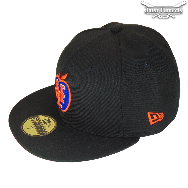 New York Mets Jf Custom Big Apple New Era Cap Black