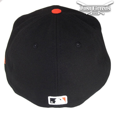 San Francisco Giants Authentic New Era Cap Black black Side View