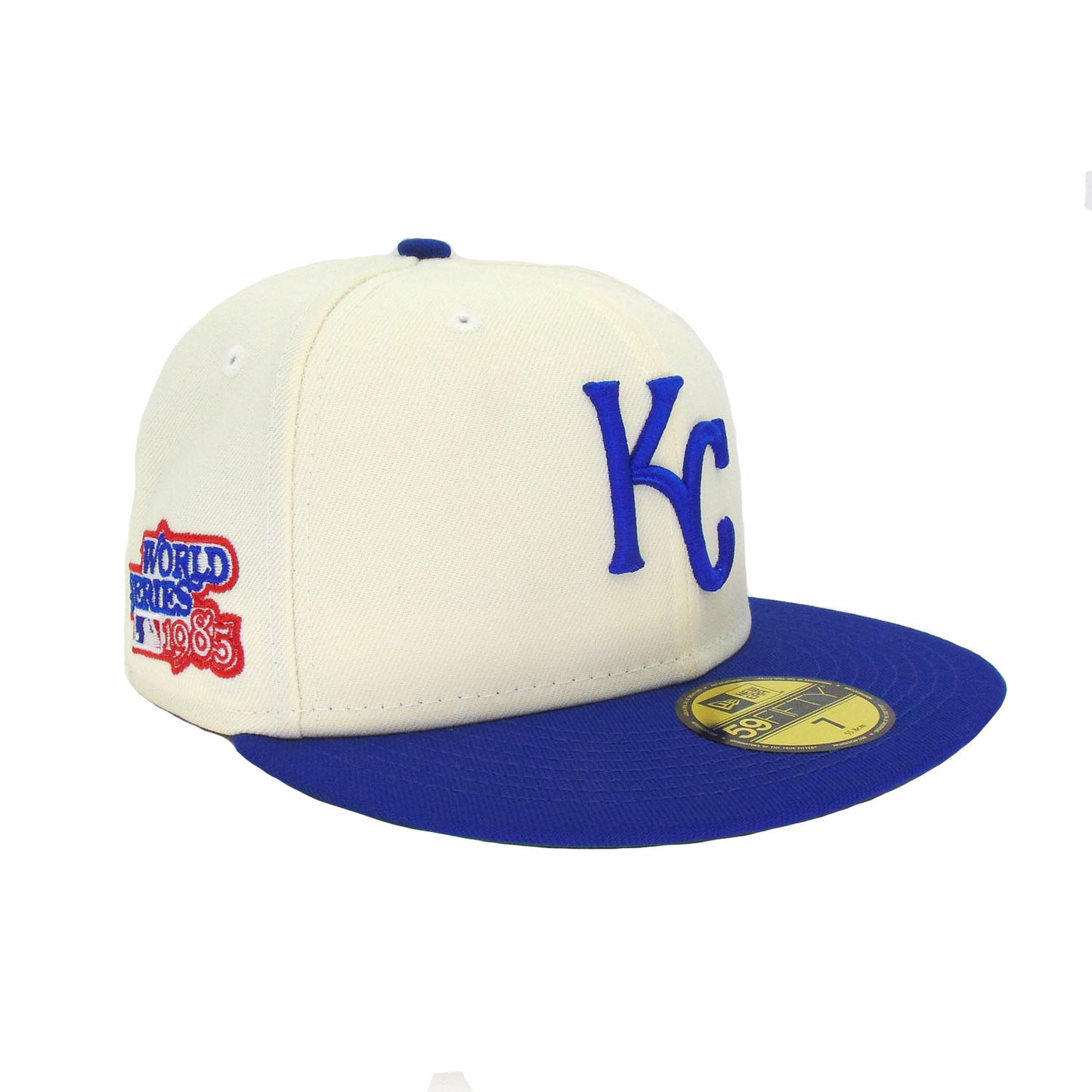 Kansas City Royals Custom New New Era Cap Chrome Ws 1985