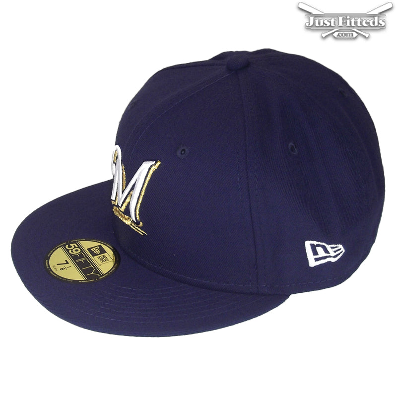 Milwaukee Brewers Authentic Game Navy