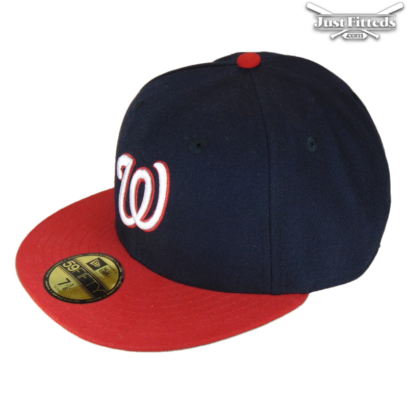 Washington Nationals Authentic Alternate Cap Blue Red