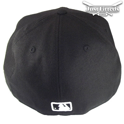 New York Yankees Apple Jf Custom New Era Cap Black White