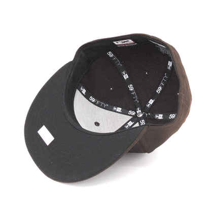 San Diego Padres Authentic Game New Era Cap Brown brown Undervisor View
