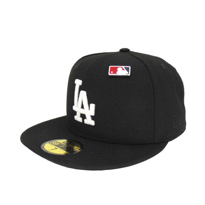 Los Angeles Dodgers Exclusive New Era Cap Black Glow black Side View