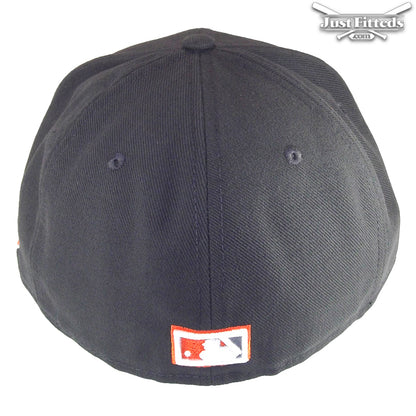 Toronto Blue Jays Jf Custom New Era 59FIFTY Cap grey orange orange Back View