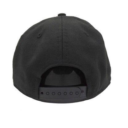 Baltimore Orioles Custom New Era Snapback Cap Black black 
beige Back View