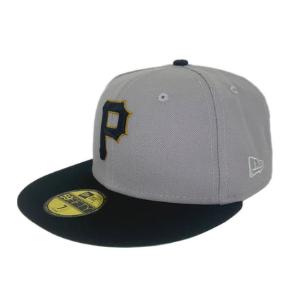 Pittsburgh Pirates Custom New Era 59FIFTY Cap Grey 1971 grey Back View
