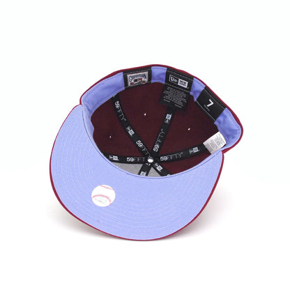 Philadelphia Phillies New Era 59 FIFTY Cap Cardinal 1980 dark red Additional View