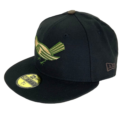 Baltimore Orioles Jf Custom New Era Cap Black Olive black 
olive
Woodland Camo Side View