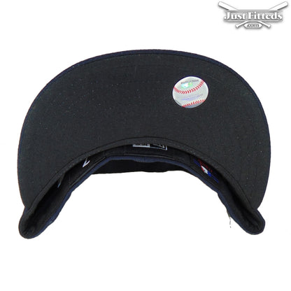Minnesota Twins Authentic New Era 59FIFTY Cap Navy navy Undervisor View