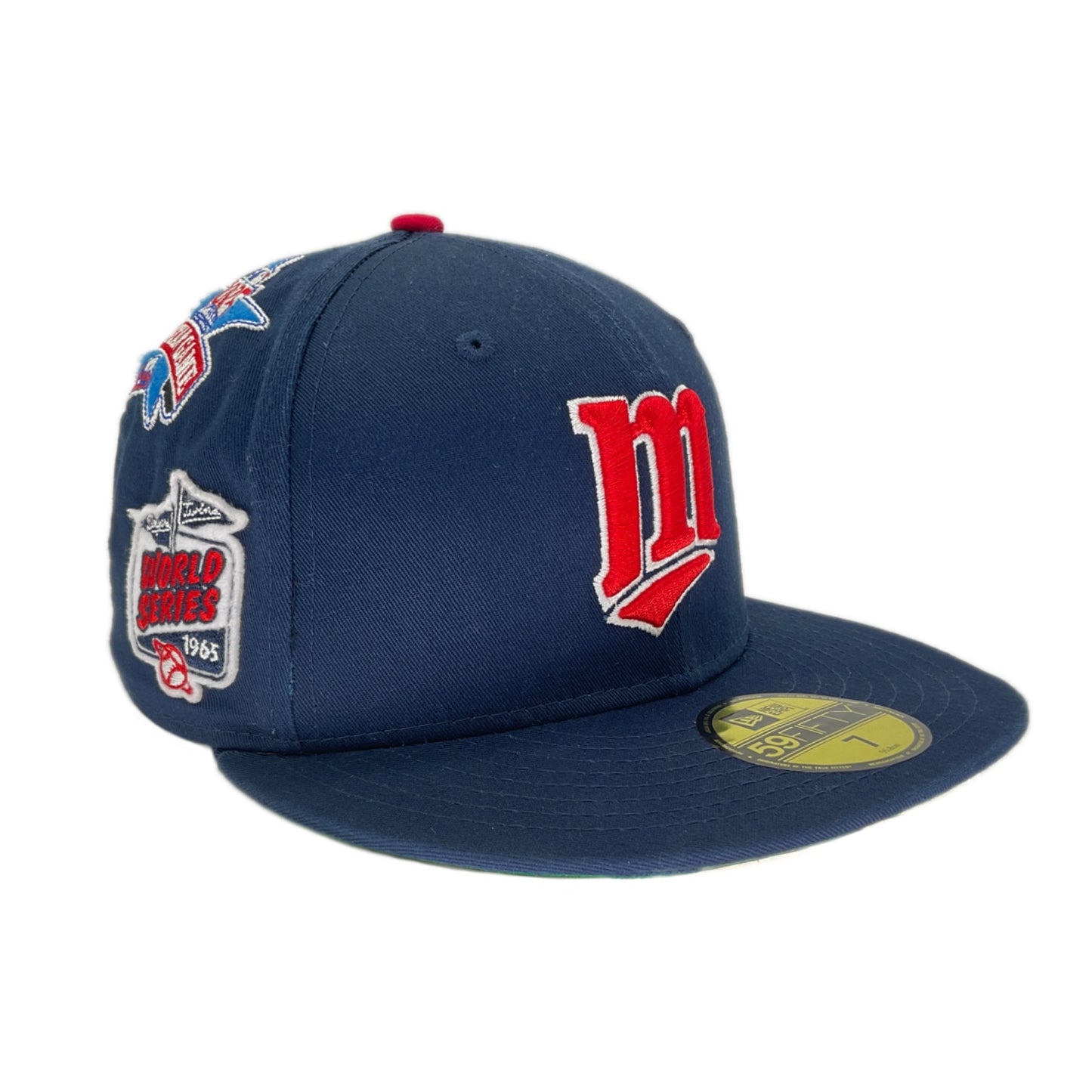 Minnesota Twins Cooperstown Patches New Era Cap Navy